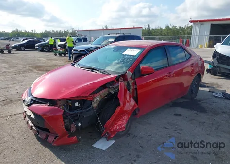 2019 Toyota Corolla Le z USA, uszkodzony, nr VIN 2T1BURHE0KC222824